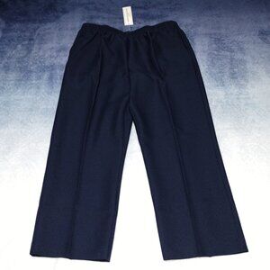 Women's Alfred Dunner Pull On Pants Size 16P NWT $34.00.